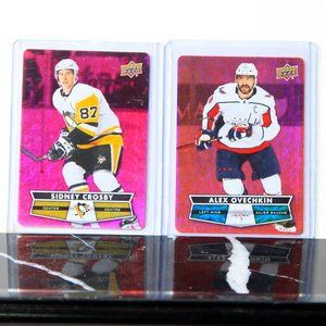 Sidney Crosby & Ovechkin 2021-2022 Tim Hortons Collector's Hockey Card S…